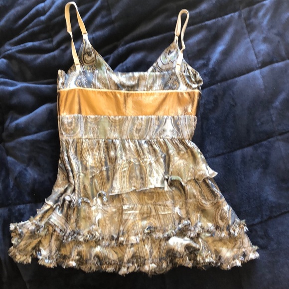 Y2K Dolce and Gabbana Silk Tank - Picture 4 of 9